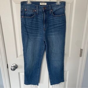 Madewell High rise mom jeans
